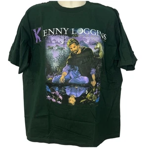 Vintage Kenny Loggins Return to Pooh Corner Concert Graphic Shirt Green Size XL  - Picture 1 of 6