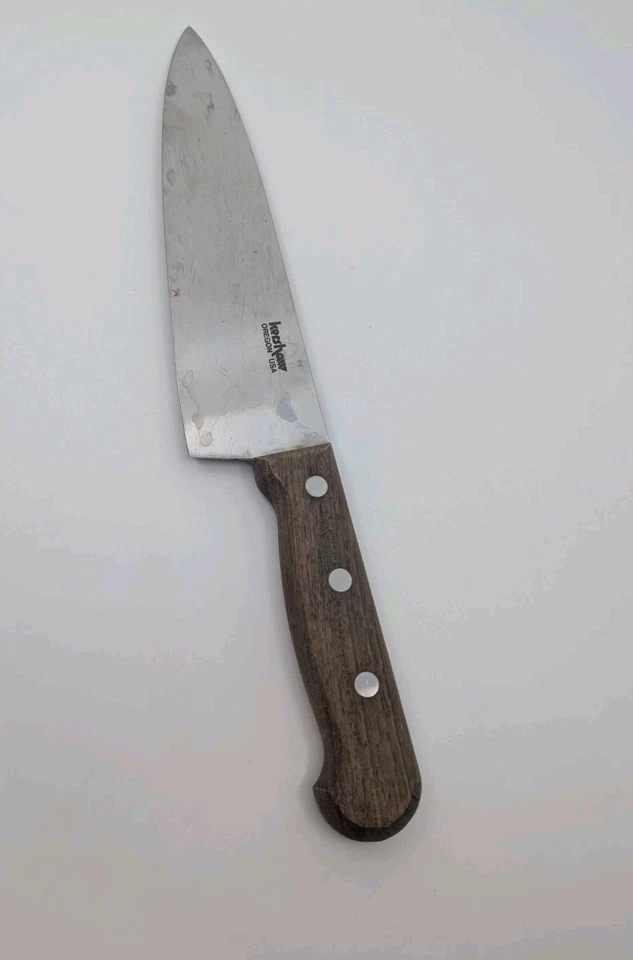 "Cuchillo de chefs vintage Kershaw Oregon hoja de 8"" R80-8" Foto 1 de 4