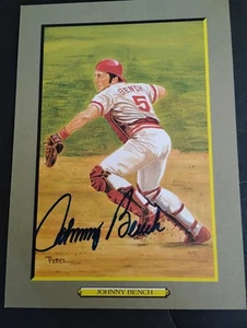 Johnny Bench Signed Perez Steele Great Moments - Picture 1 of 1