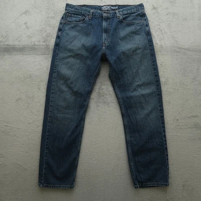 Levi's Signature Jeans Mens Size 38x32 (36x32 Actual) Blue Regular Cotton Denim - Image 1 of 4