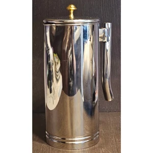 Stainless Steel Cold Brew Carafe Ten Thousand Villages Strainer included - Picture 1 of 4