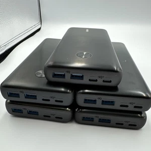 Anker PowerCore III Elite 26000 87W Portable Charger For Laptop Lot Of 5 (Parts) - Picture 1 of 4