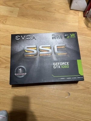 Tarjeta de gráficos EVGA GeForce GTX 1060 3GB GDDR5 SSC Foto 1 de 2