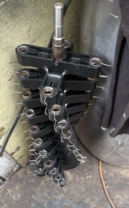 Allett Atco Qualcast kensington Liberty 17” QC QX Lawn Scarifer spindle & tines - Picture 1 of 3