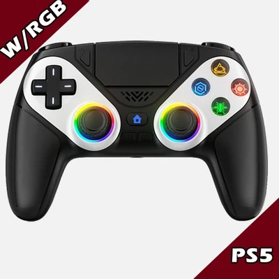 2026 New Year Wireless Controller Bluetooth Gamepad for PlayStation5 PS5-Black - Image 1 of 4