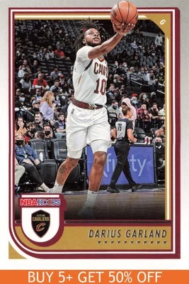 2022-23 Hoops #66 Darius Garland Cleveland Cavaliers Basketball - Image 1 of 2