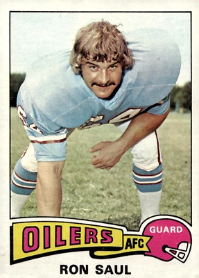 1975 Topps - #24 Ron Saul Oilers - Image 1 of 2