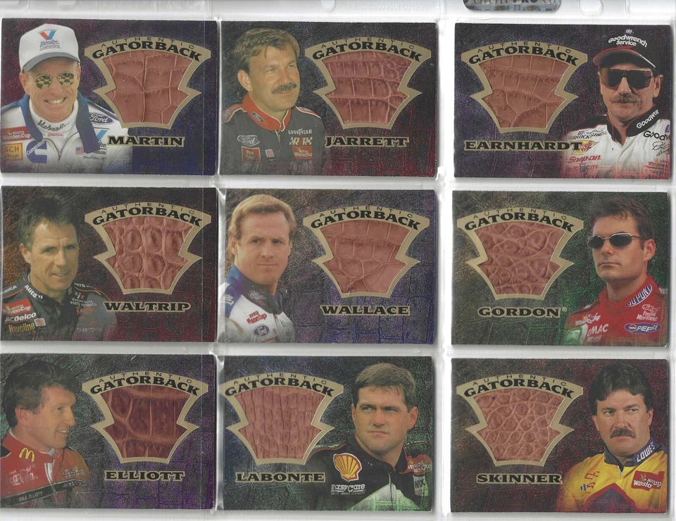 *1997 Predator GATORBACK AUTHENTIC #GBA1 Dale Earnhardt Sr.-#180/450!-ONE CARD!* - Image 1 of 1