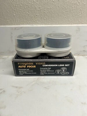 Raynox Video Model AF1010 Conversion Lens Set 1.5x Telephoto .65x Wide Angle - Image 1 of 4