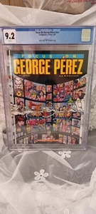 FOCUS ON GEORGE PEREZ VF/NM 1985 WHITE PAGES CGC 9.2 - Picture 1 of 3