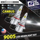 Canbus 9005 Hb3 Led Headlight Bulb High Beam 330000Lm White For 15-23 Ford F-150
