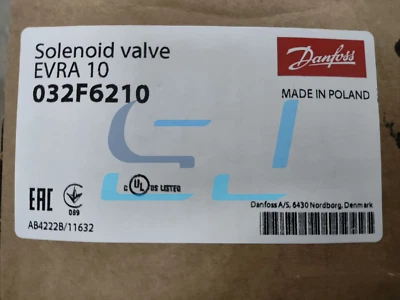 Brand new DANFOSS EVRA10 032F6210 Solenoid Valve EVRA10 032F6210 - Image 1 of 4