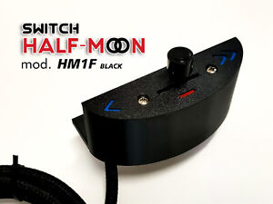 Half-Moon Leslie Switch per 5D/6D 61/73, C1 C2/C2D (Clavia Nord) BLACK edition
