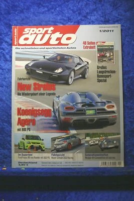 Sport Auto 1/11 Koenigsegg Agera New Stratos Focus RS Citroen DS3 Racing Morgan - Immagine 1 di 2