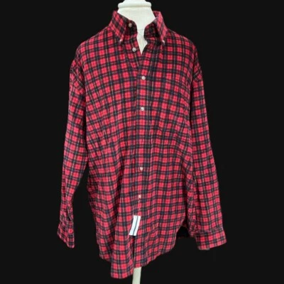 NEW Rogue Shirt/Button Men-MED-Cotton-Red/Black—L Sleeve - Image 1 of 4