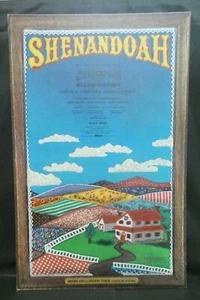 Shenandoah Musical Theater Broadway Window Card Poster 14" x 22" - Picture 1 of 6
