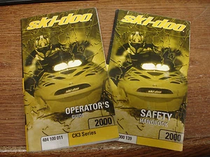 Ski-Doo Operator's Guide & Safety Handbook 2000 CK3 Series - Bild 1 von 4