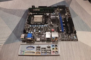 MSI 785GTM-E45, MS-7549 VER:1.4, AM2+, AMD Motherboard +ATHLON II X4+RAM 2Gb+I/0 - Picture 1 of 12