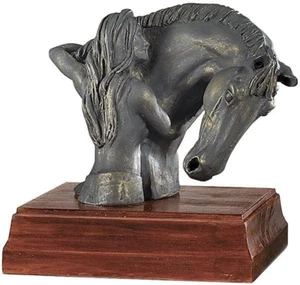 Mutual Affection Sculpture | Woman with Horse Statue| Art Figurine | Home Décor - Picture 1 of 9