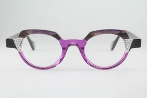 Authentic Anne et Valentin KOMPO 1779 42mm Translucent Purple Black France - Picture 1 of 6