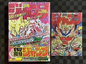 Réimpression Weekly Shonen Jump Dragon Ball 1991 & Manga Fist Of The North Star 1986