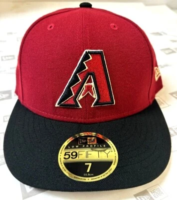 Arizona Diamondbacks NE 2022 Low Profile Alt3 Fitted Hat~Red/Black - Image 1 of 4