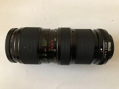 Vivitar    75-205MM  1:3.8  CLOSE FOCUSING AUTO ZOOM LENS   for  NIKON - Image 1 of 4