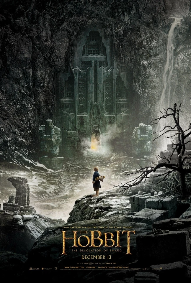 The Hobbit movie poster (g) The Desolation Of Smaug - 11 x 17 - Martin Freeman