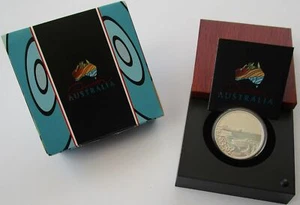 Australien 1 Dollar 2008 Discover Australia Darwin 1 Oz Silber - Bild 1 von 3
