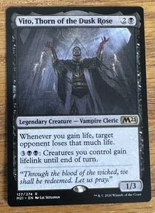 MTG Core Set 21, Vito, Thorn of the Dusk Rose - Picture 1 of 1