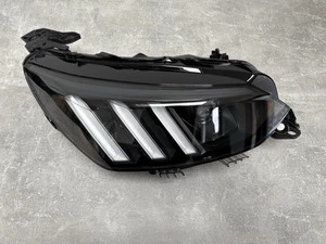 PEUGEOT 208 2008 DRIVERS RIGHT OS LED HEADLIGHT 9828333680 2019 TO 2022 - Picture 1 of 16