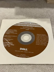 Dell Reinstallation DVD Win 7 Ultimate SP1 32bit - CD ONLY NEW/SEALED!!! - Picture 1 of 1