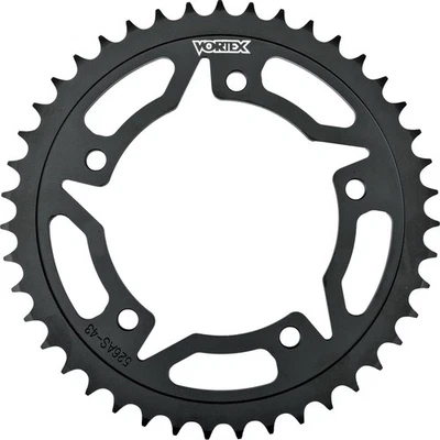 Vortex Steel Rear Sprocket Black - 520 - 45-Tooth 452AS-45 - Изображение 1 из 4