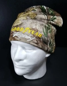 GoodYear Racing ~Reversible Beanie~ BLK/RTX Embroidered Skull Cap - Picture 1 of 9