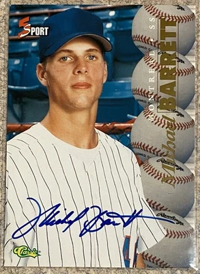 Classic 5 Sport 1995 “Autógrafo” Michael Barrett (RC) SIN Foto 1 de 2