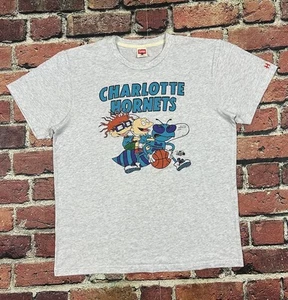 Charlotte Hornets Rugrats Throwback HOMAGE Mens XL T-Shirt Exclusive Nickelodeon - Picture 1 of 8