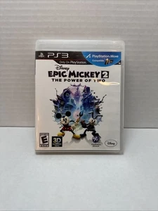 Epic Mickey 2: The Power of Two - Sony PlayStation 3 CIB - Picture 1 of 4