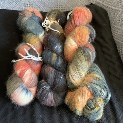 Hank de hilo mezcla lana 3 *80g (#2292) Foto 1 de 4