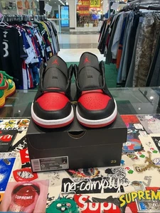 Größe 9 - Air Jordan 1 Low Bred Toe 2.0 - Bild 1 von 6