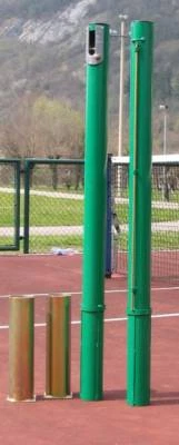 (04) IMP. TENNIS IN ACCIAIO VERN. SEZ. TONDA DIAM. MM 102 + BUSSOLE E TENDIRETE