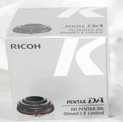 PENTAX HD PENTAX-DA 40mm F2.8 Limited Single Focus Lens K-mount Camera compact - Image 1 of 4