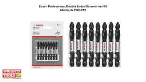 Bosch 8 Piece Impact Control Double Ended PH2/PZ2 Screwdriver Bit Set - Bild 1 von 1