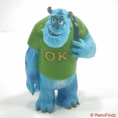 Disney Pixar Monsters University Sully Figura PVC Mochila Frat Camiseta 4" - Imagem 1 de 4
