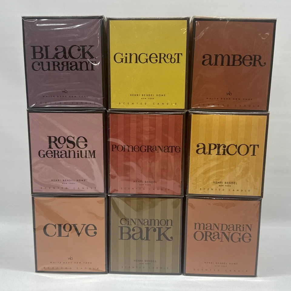 Henri Bendel White Barn 1 oz. Candle Very Rare DISCONTINUED SCENTS RARE VINTAGE - Image 1 of 1