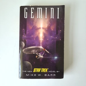 Book Star Trek Gemini Mike W Barr SciFi MMPK Spock Kirk TOS 2003 - Picture 1 of 6