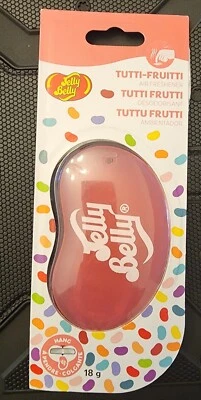 Jelly Belly Car Air Fresheners Tutti-fruitti Scent. Breath Easy Big Jelly Bean  - Image 1 of 2