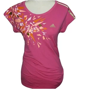 Offizielles Adidas Damen London 2012 Olympische Climacool Top UK 8 US 6 Gold Zierleiste EC - Bild 1 von 12