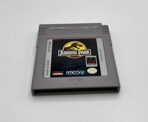 Jurassic Park (Nintendo Game Boy, 1993) *Authentic *Cartridge Only - Picture 1 of 2