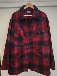 Vintage Mid-century Pendleton Mens Coat - Near Mint - Picture 1 of 4