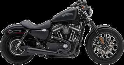 Escape completo Cobra 4 pulgadas negro El Diablo para Harley Iron 883 14-21 Foto 1 de 4